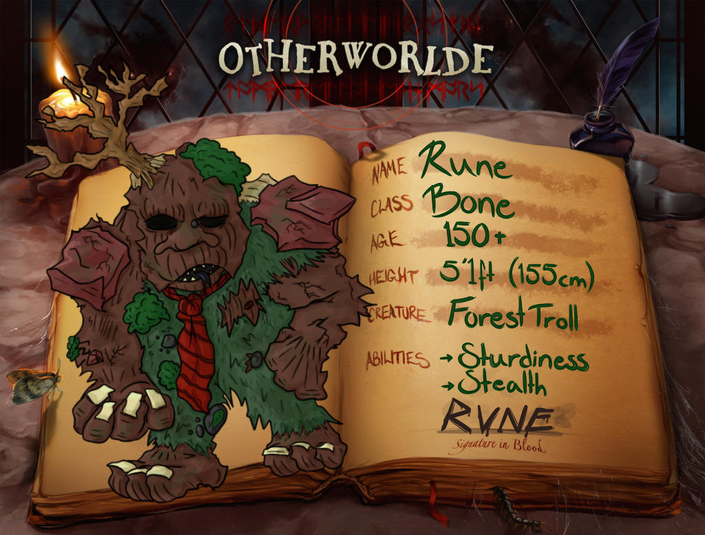 Otherworlde application: Rune by Caoten on DeviantArt