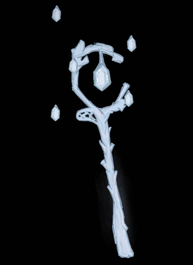Ice staff by bellcri on DeviantArt