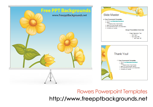 Flowers Powerpoint Templates