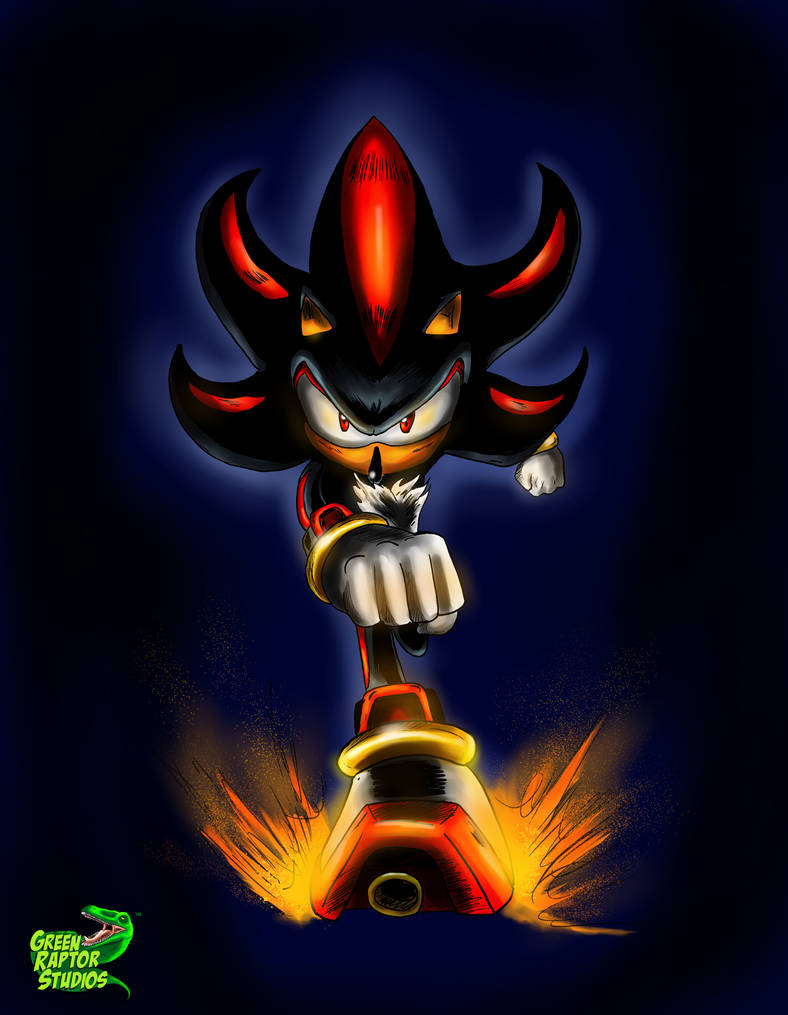 Shadow Running by Pete-Da-Graptor on DeviantArt
