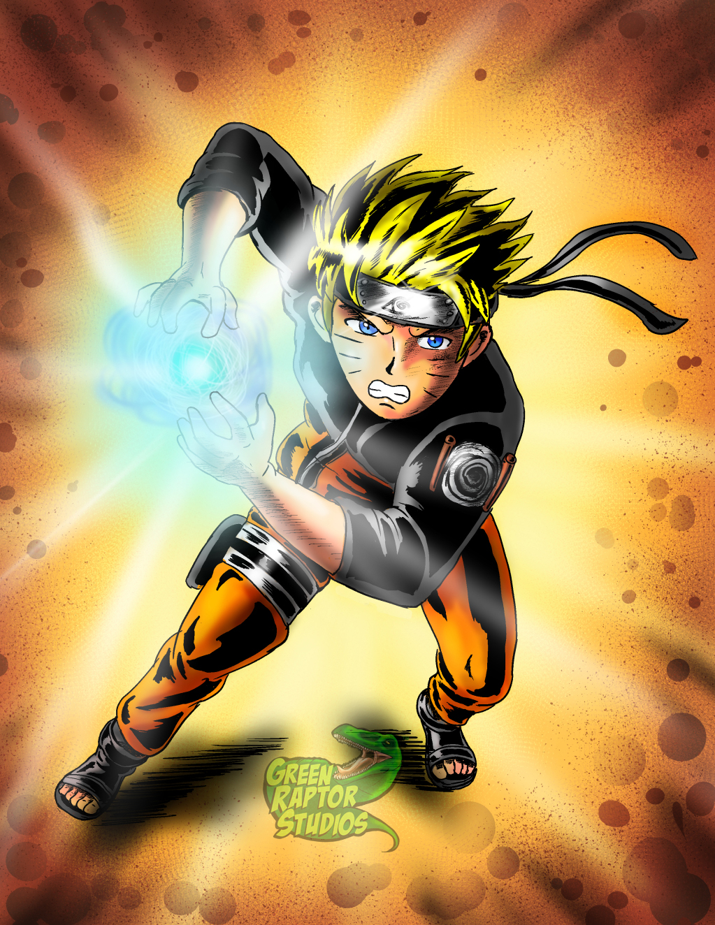 Anime Naruto HD Wallpaper by Kohaku-Art