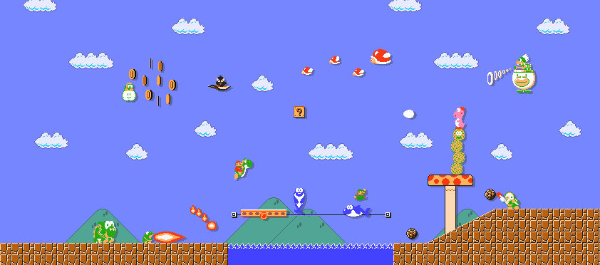 Smb1 Rig SMM Mockup 1: SMB1 Ground by NoobGuy519 on DeviantArt