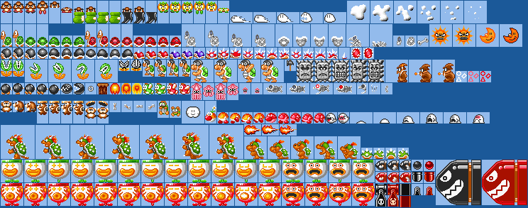 SMM2: SMB1 Enemies All-Star Styled by NoobGuy519 on DeviantArt