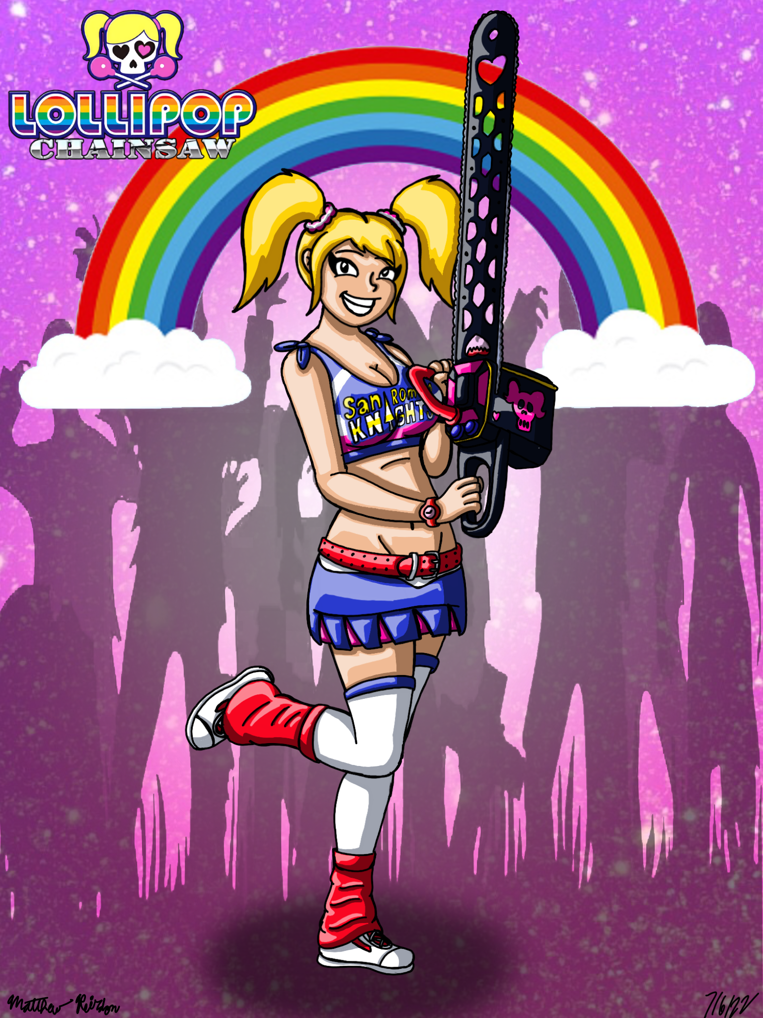 Lollipop Chainsaw - Icon by glassjester128 on DeviantArt