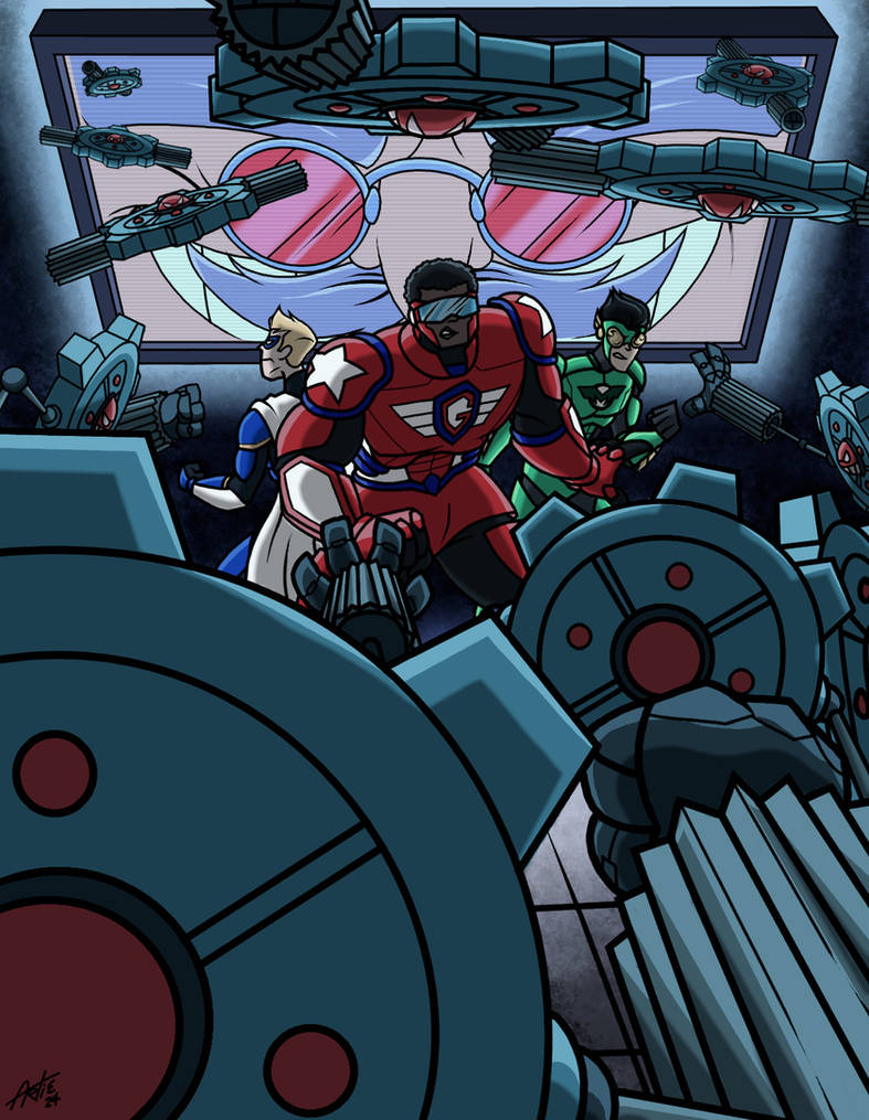 Comm: Inside the Machine by Greninja-Guy97 on DeviantArt