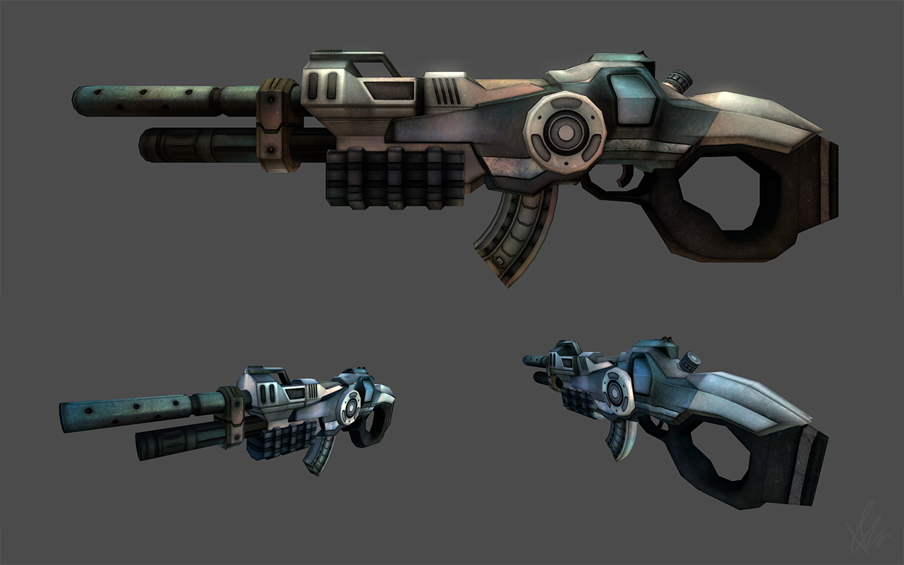 Razor - Futuristic Rifle