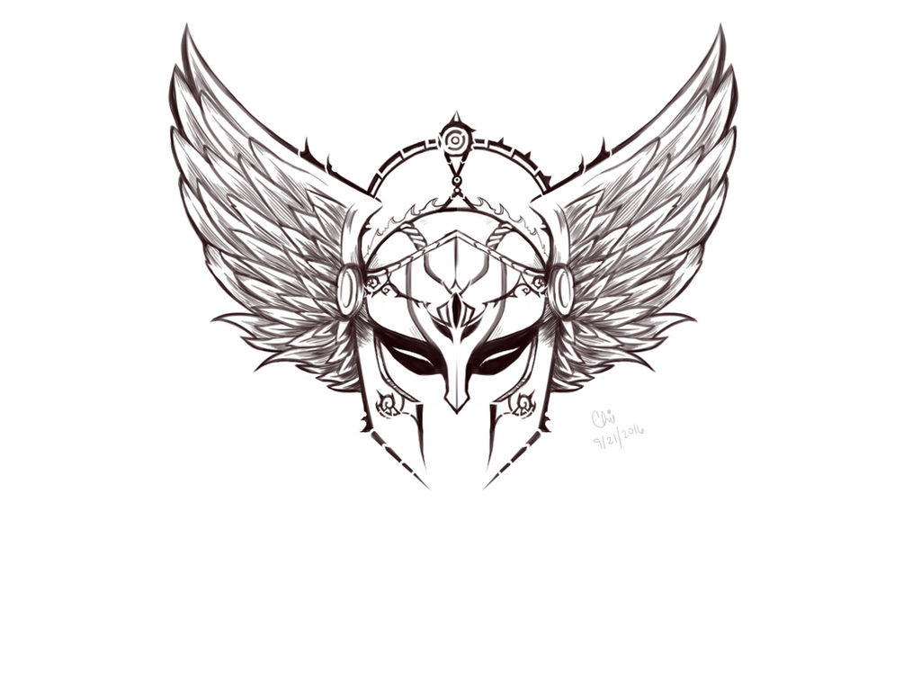R Valkyrie Tattoo by AniCrys on DeviantArt