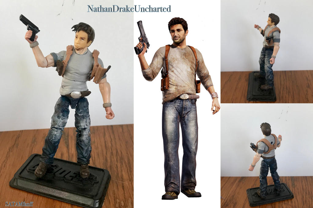 Nathan Drake - Uncharted - Action Figure Fan Art
