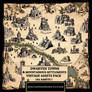 Dwarven Settlements - Vintage Fantasy Map Assets