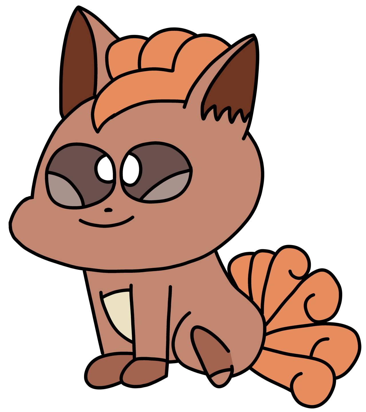 Vulpix (037) by Brawnbear on DeviantArt