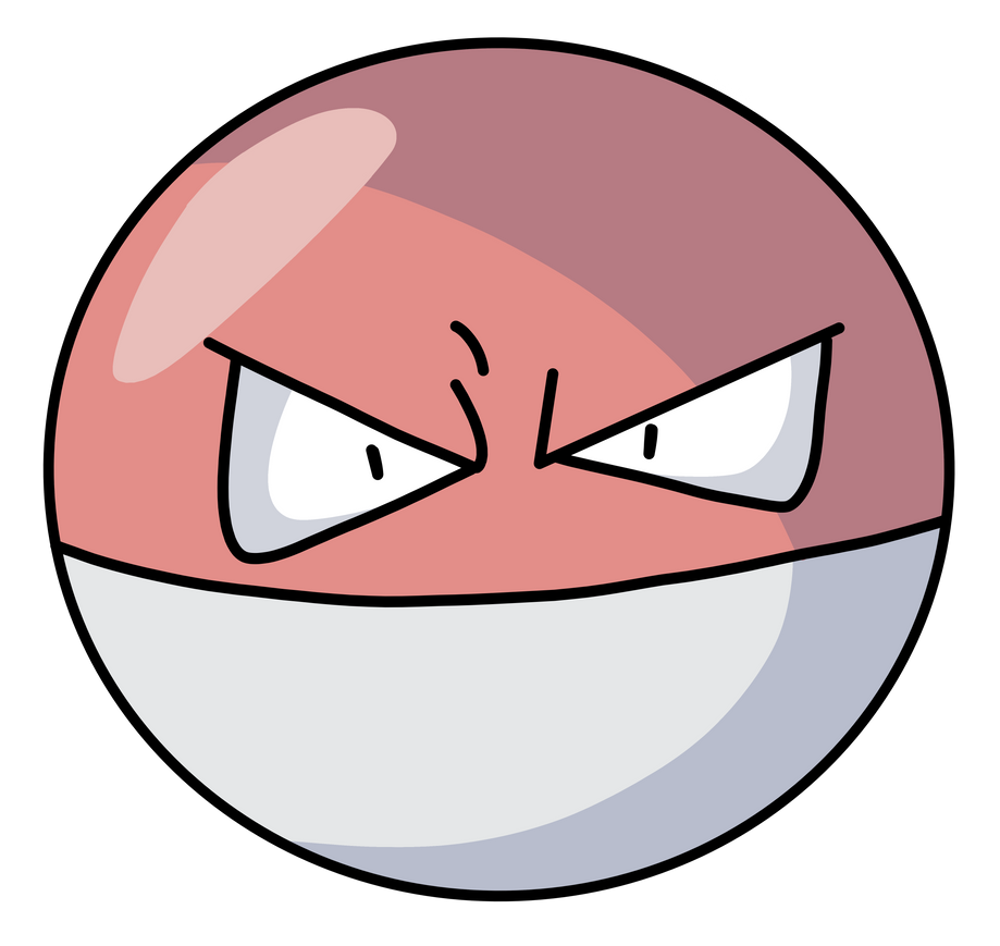 Voltorb (100) by Brawnbear on DeviantArt