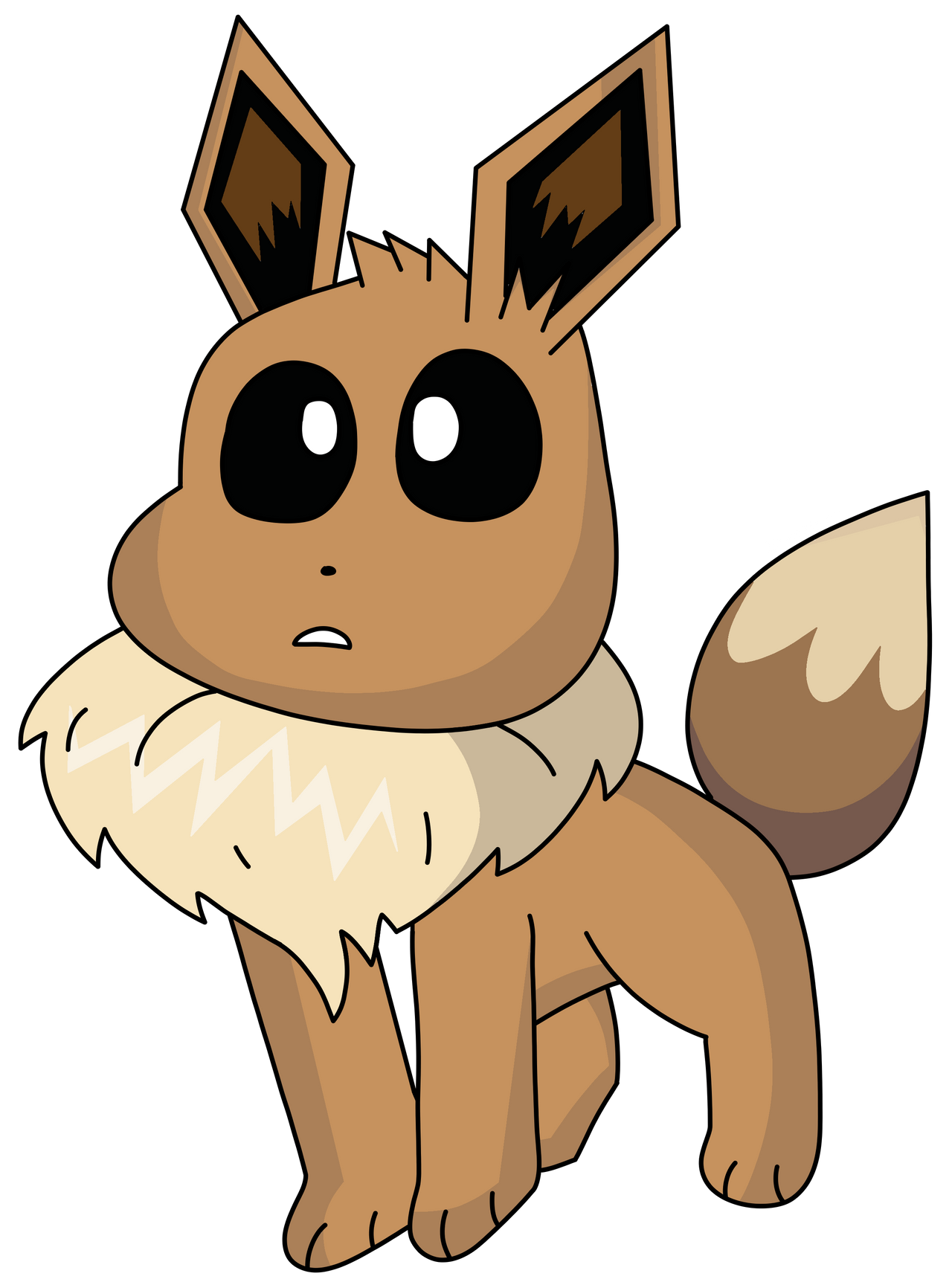 Eevee (133) by Brawnbear on DeviantArt