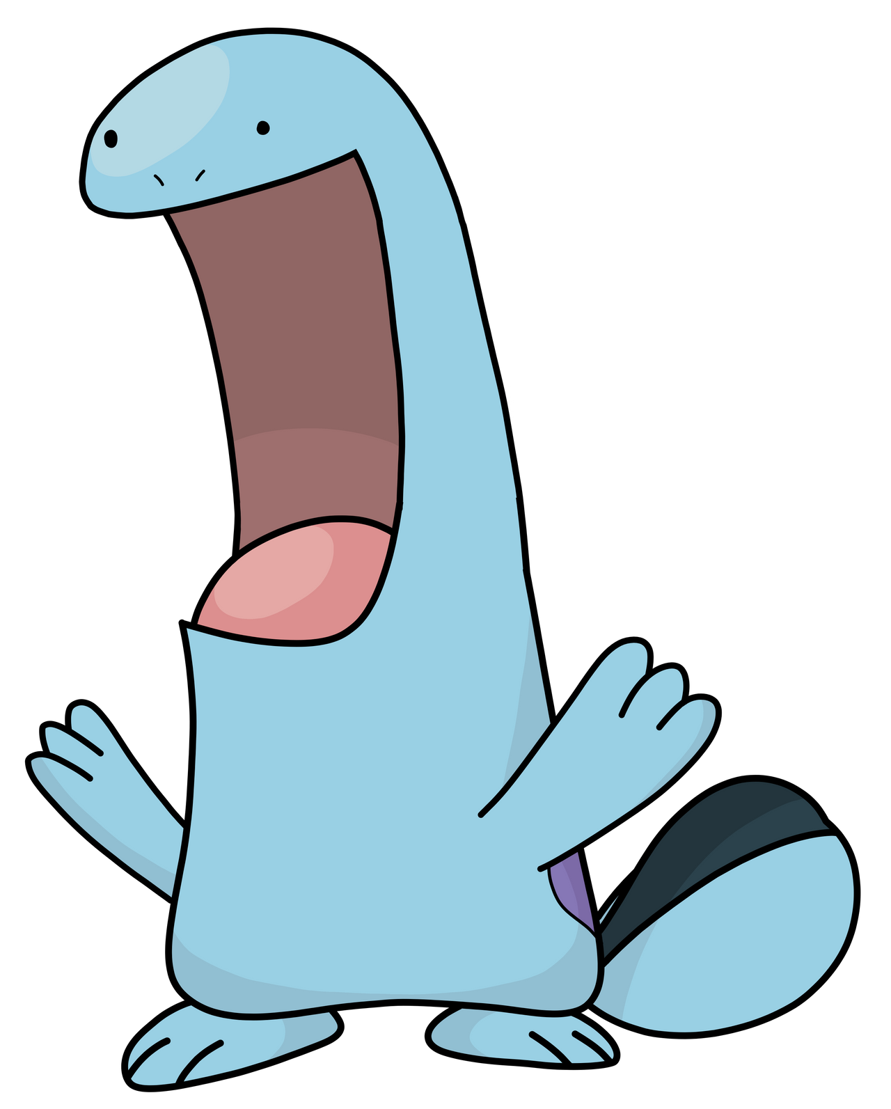 Quegsquire Basic Quagsire (195) by Brawnbear on DeviantArt