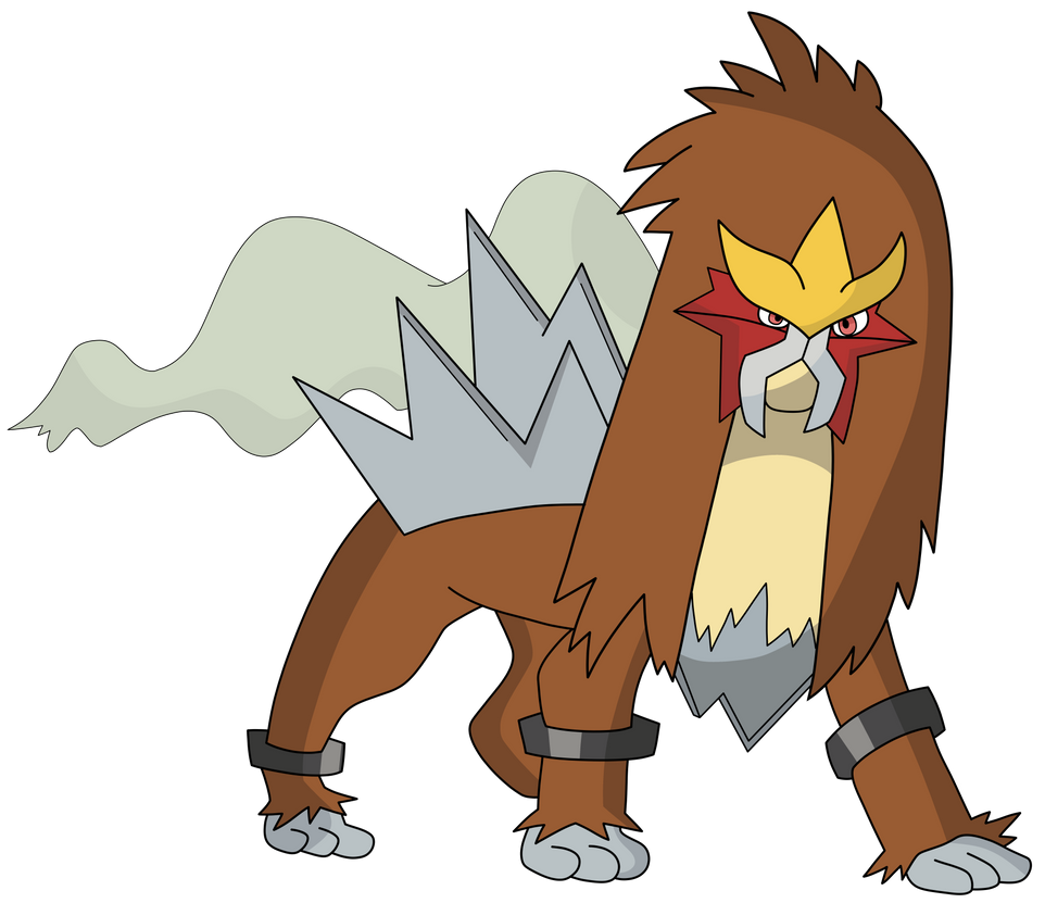 Entei (244) by Brawnbear on DeviantArt