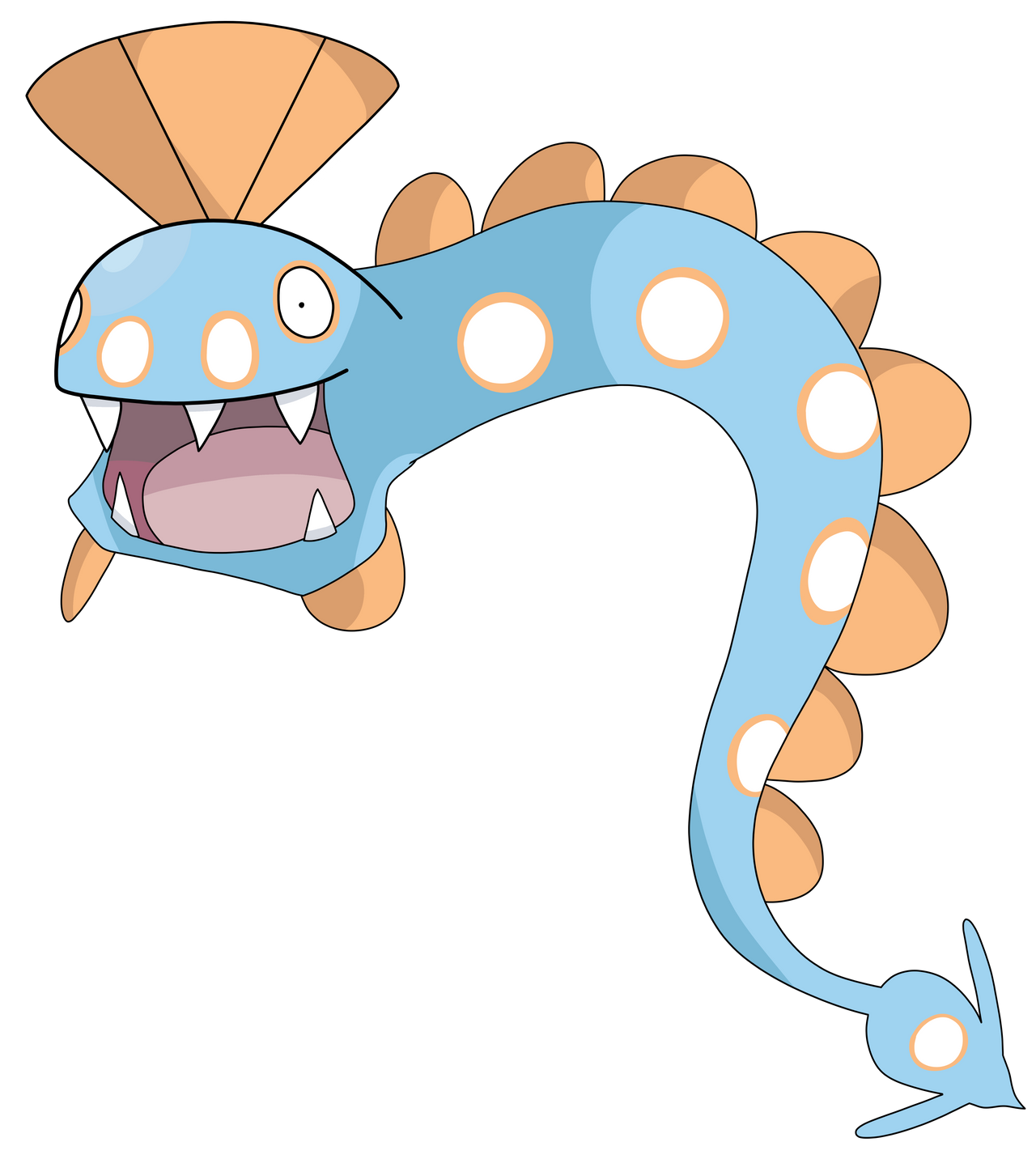 Huntail (367) by Brawnbear on DeviantArt