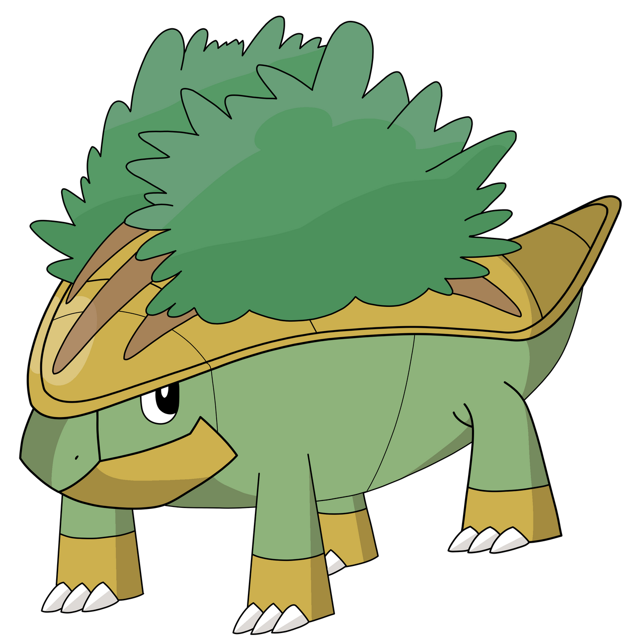 Grotle Knuckles Grotle (388) by Brawnbear on DeviantArt