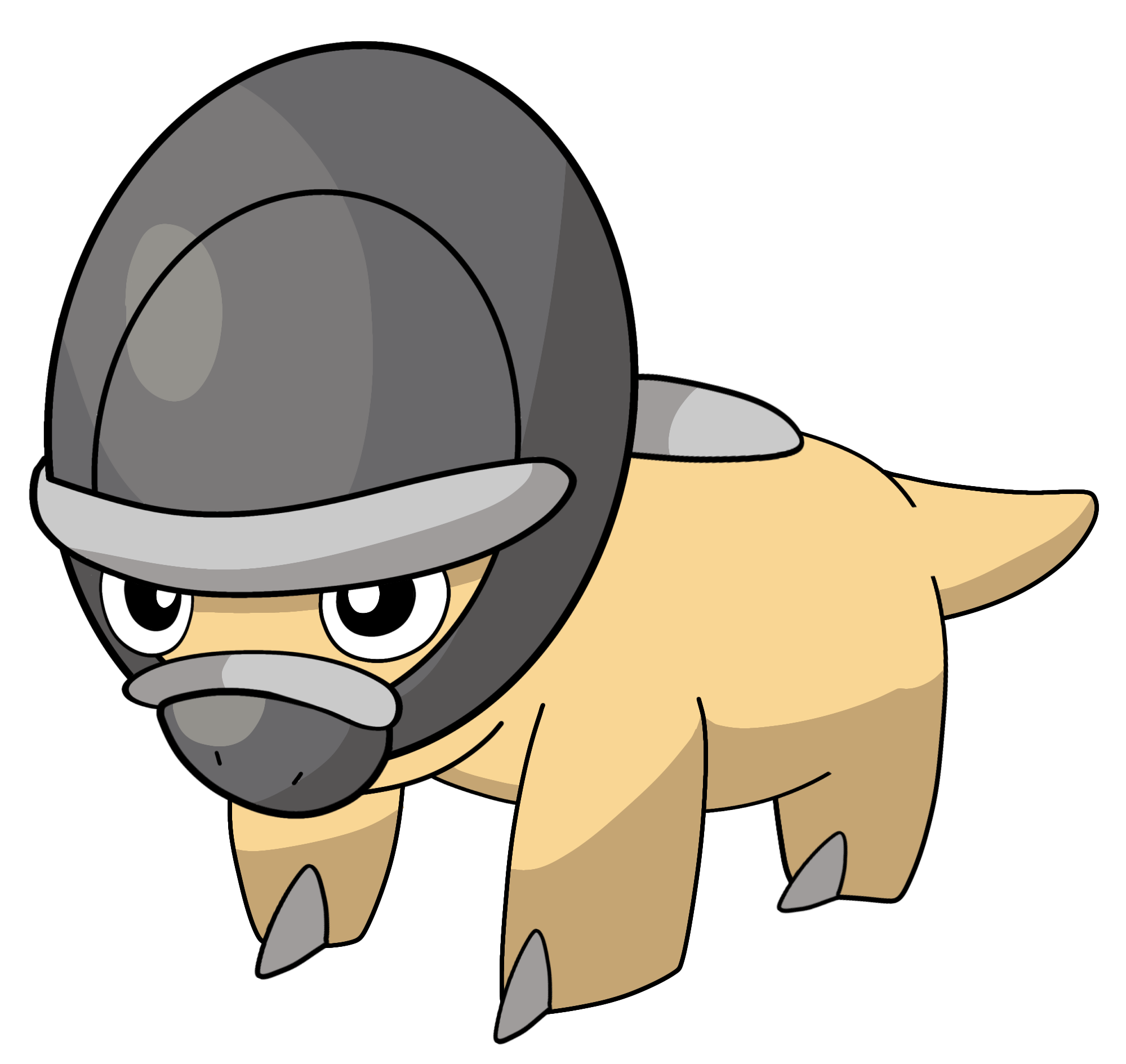 Shieldon (410) by Brawnbear on DeviantArt