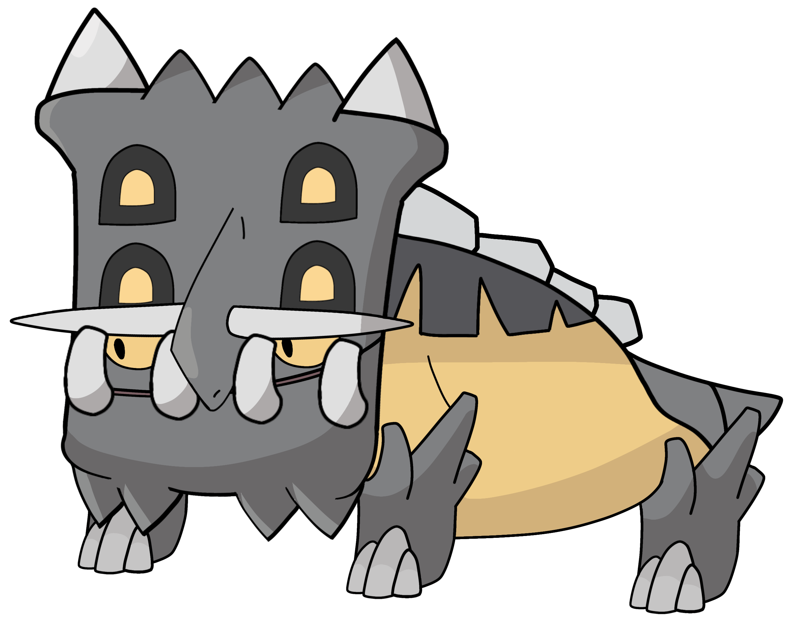 Bastideon Bastiodon (411) by Brawnbear on DeviantArt