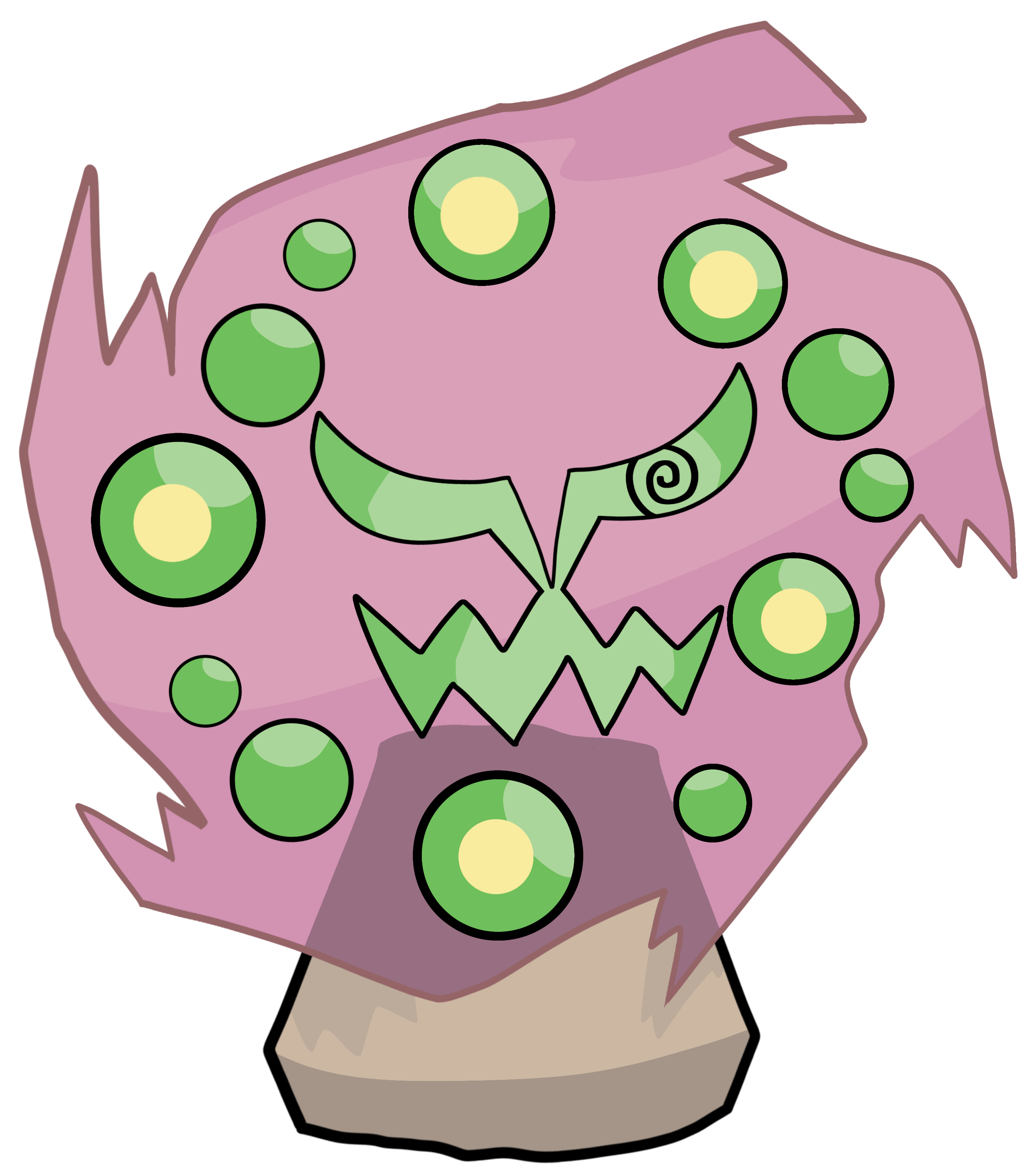 Spiritomb Draw Spiritomb (442) by Brawnbear on DeviantArt