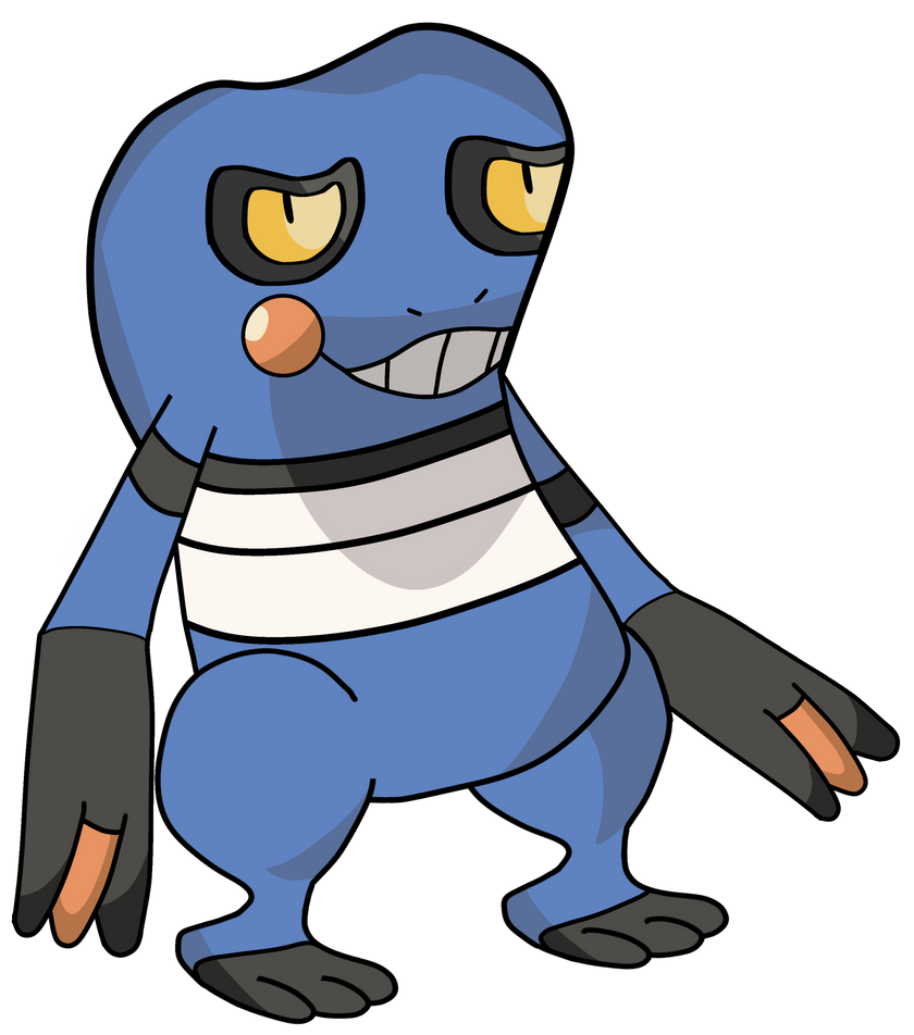 Croagunk Rumble Croagunk (453) by Brawnbear on DeviantArt