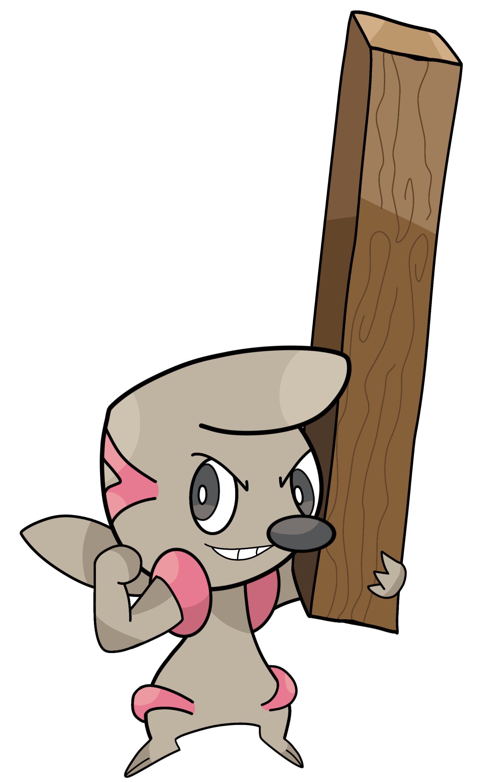 Timberbu Timburr (532) by Brawnbear on DeviantArt