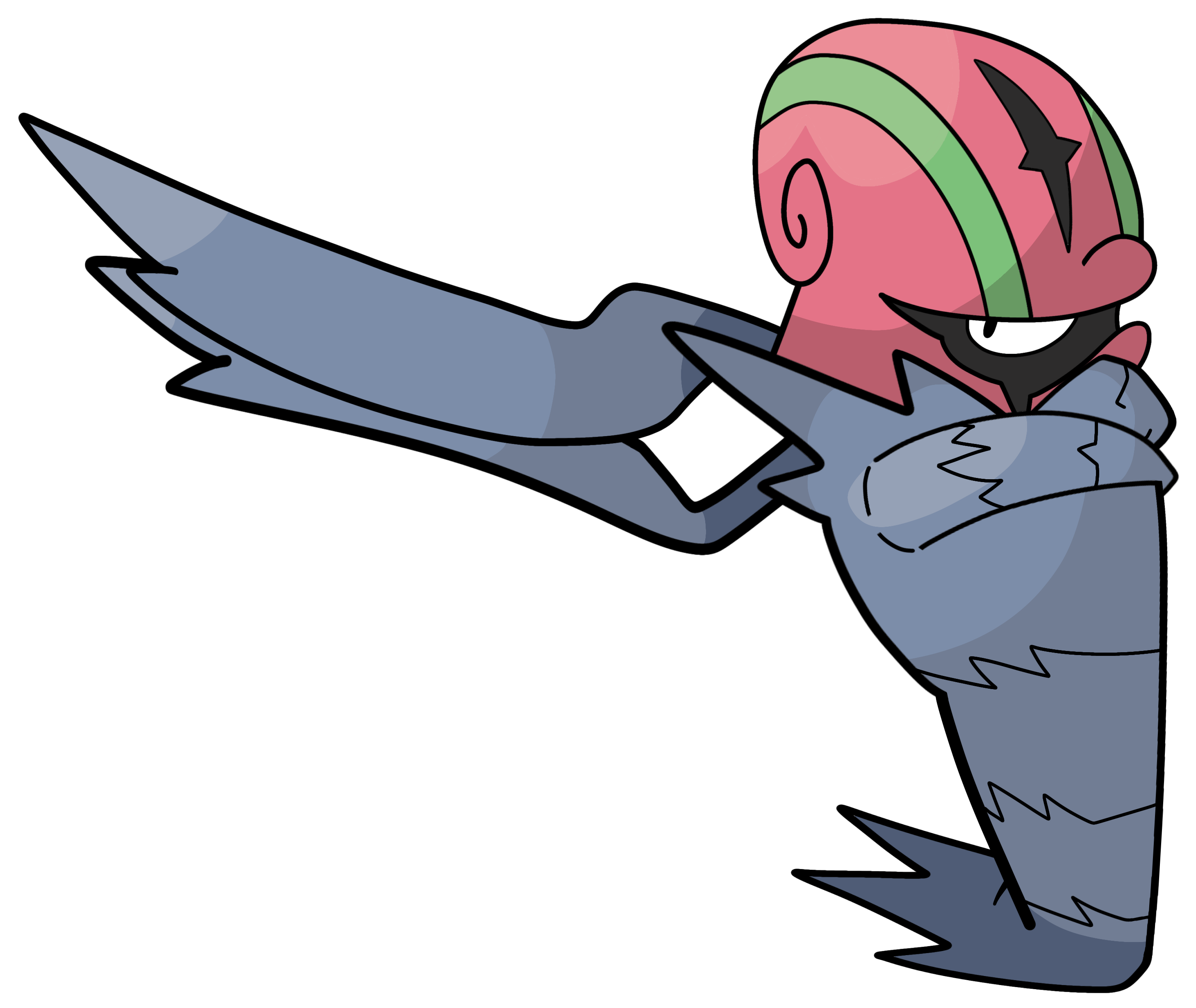 Accelgor (617) by Brawnbear on DeviantArt