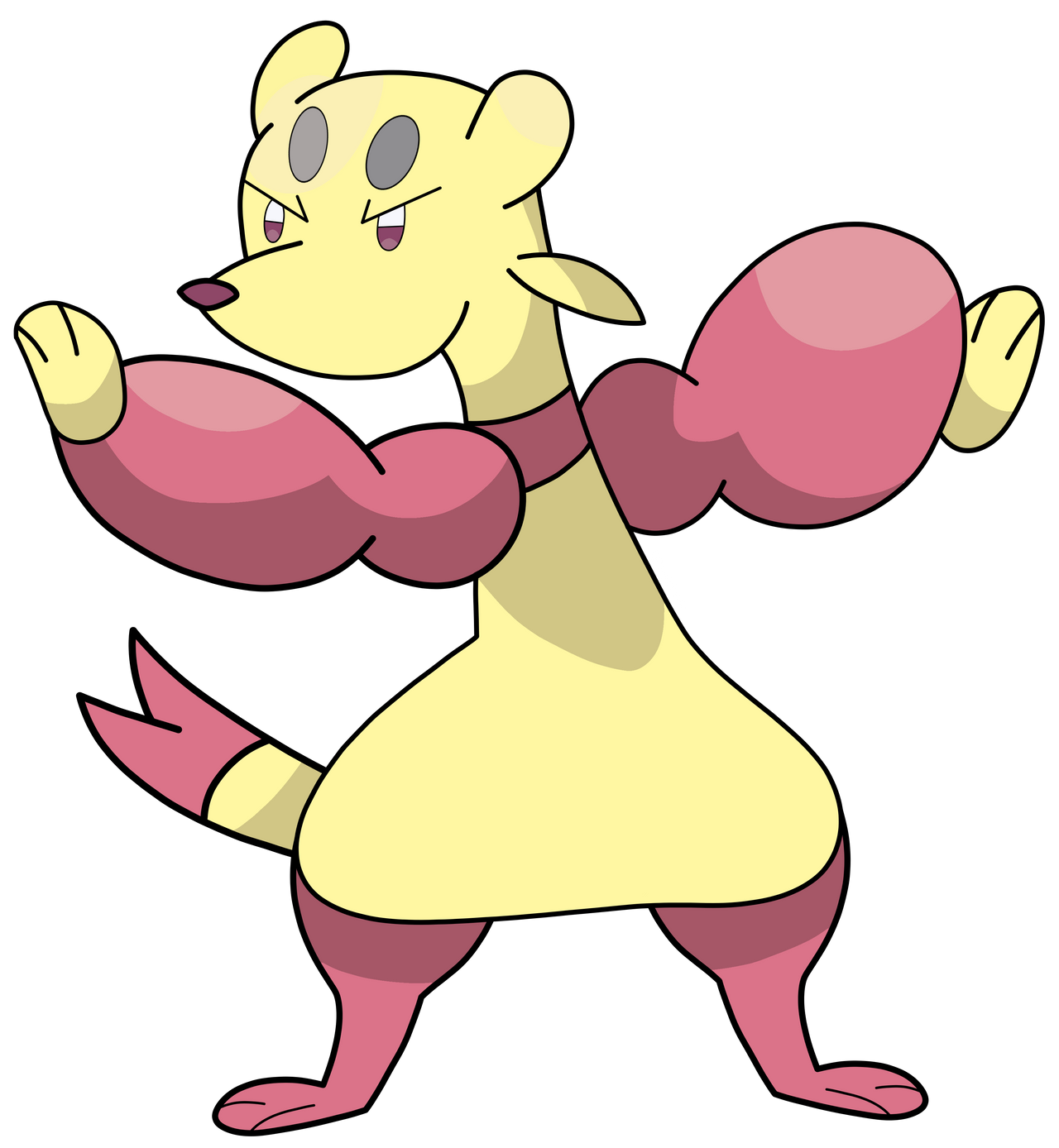 Mienfoo (619) by Brawnbear on DeviantArt