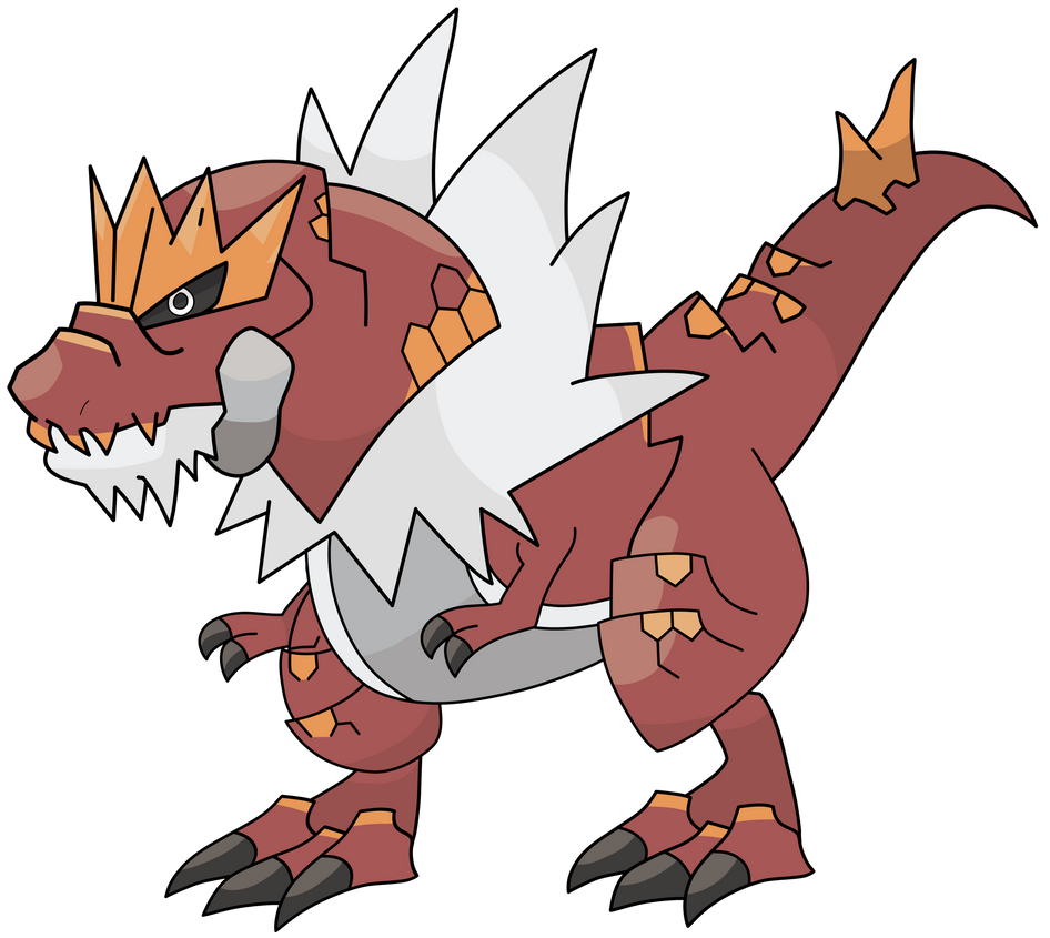 Pokemon 697 Tyrantrum (697) by Brawnbear on DeviantArt