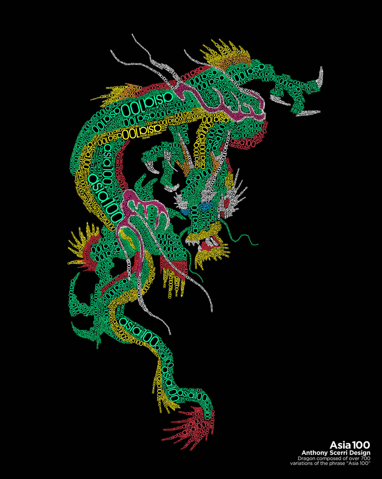 Asia 100 by grafikdzine