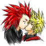 AxelRoxas WARNING Guys kissing