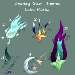 OTA Shooting Star Themed Cutie Mark Adopts