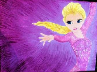 Frozen Elsa pink Version 