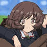 Yukari Akiyama from Girls und Panzer