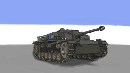 Stug III from Girls und Panzer