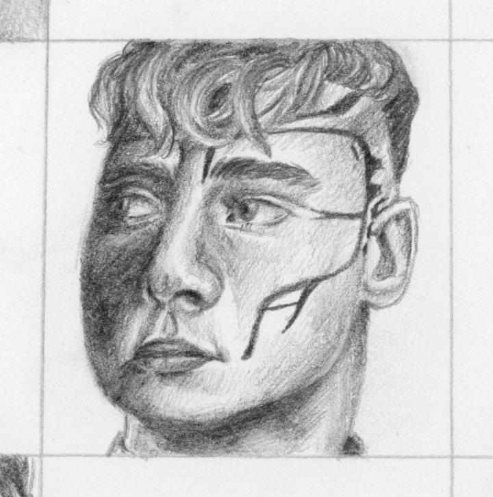 Draw Warren Warren Worthington III Sketch (2017) by breeportraitart on DeviantArt