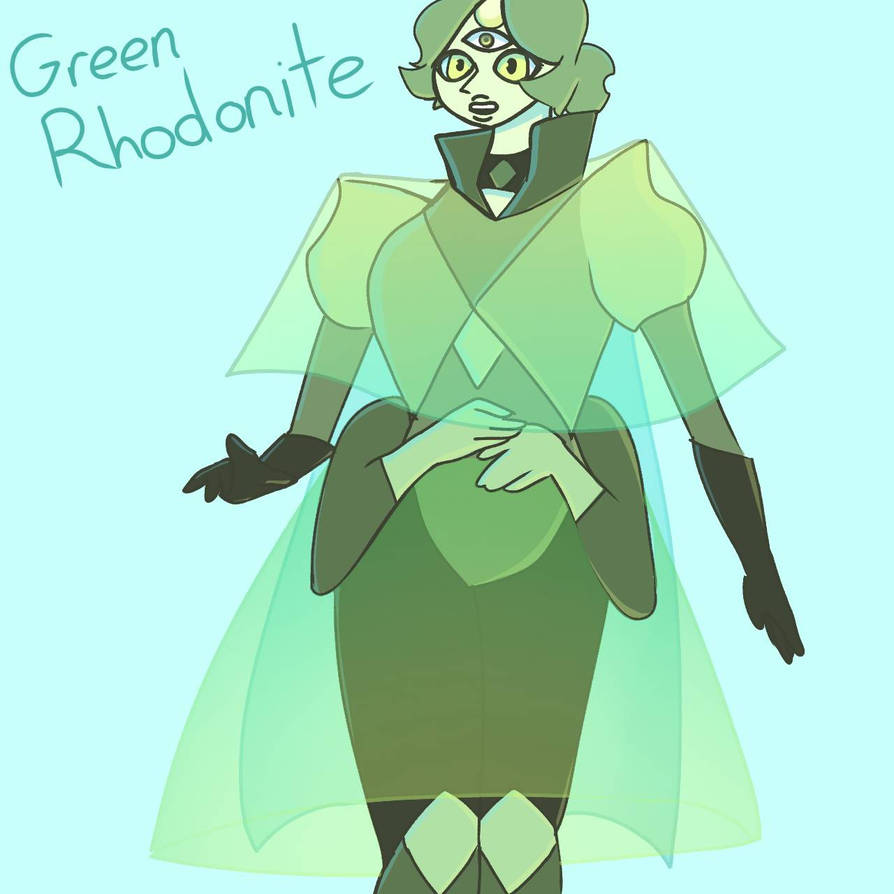 Green Rhodonite by TheUncannyParanormal on DeviantArt
