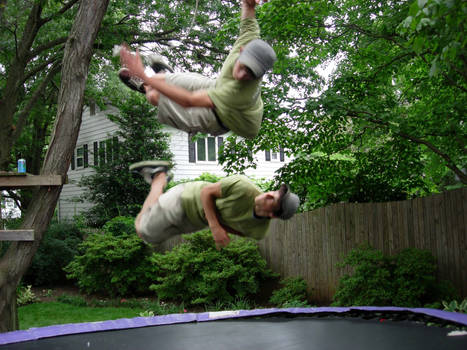 trampolining