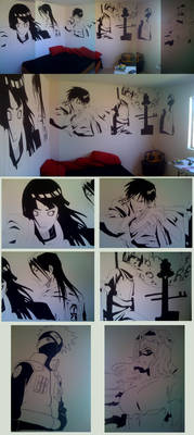 Naruto Bleach FMA Wall Tag