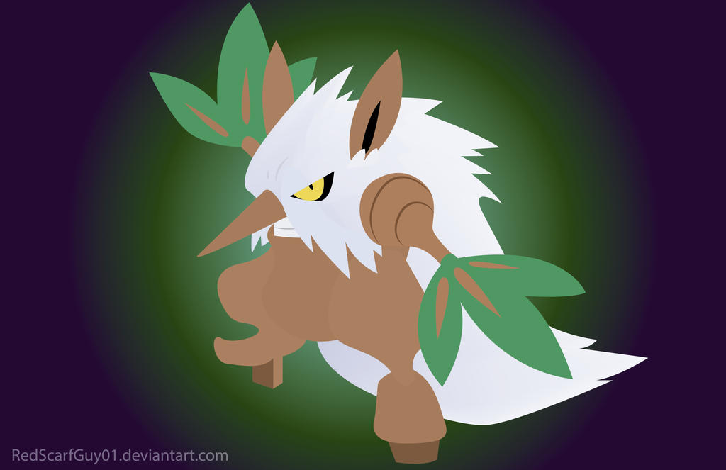 Shiftry Back Sprite Shiftry by RedScarfGuy01 on DeviantArt