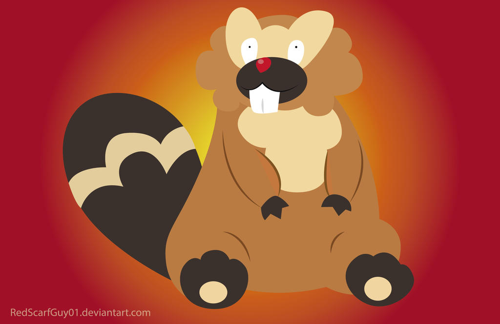 Bibarel by RedScarfGuy01 on DeviantArt