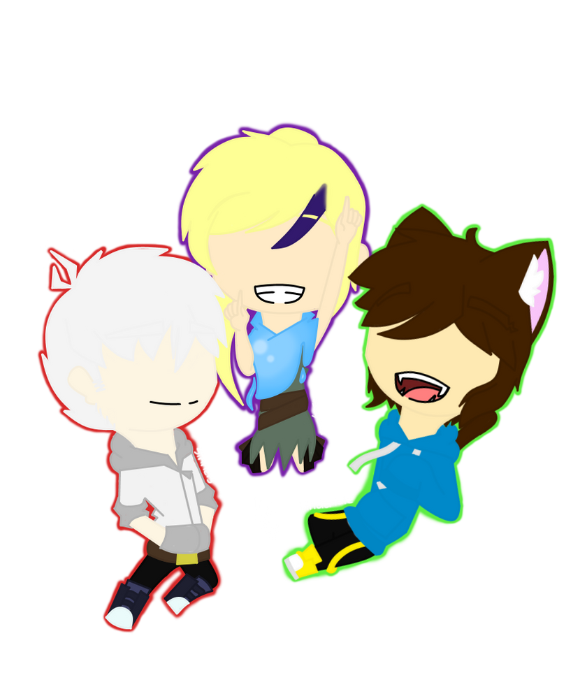 Characters in diff universe by DahDrawingKat on DeviantArt