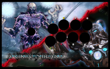 Madcatz TE2 Glacius/Fulgore Fight Stick art