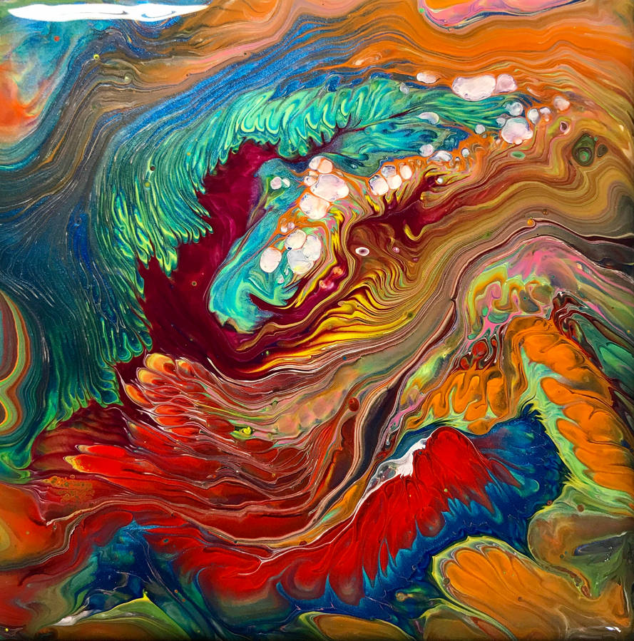 I Poured a Parrot by etomchek I Poured a Parrot by etomchek