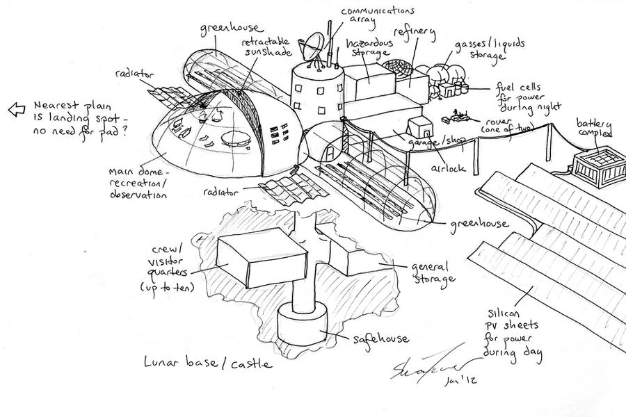 Create Moonbase My Moon Base by Sheighness on DeviantArt