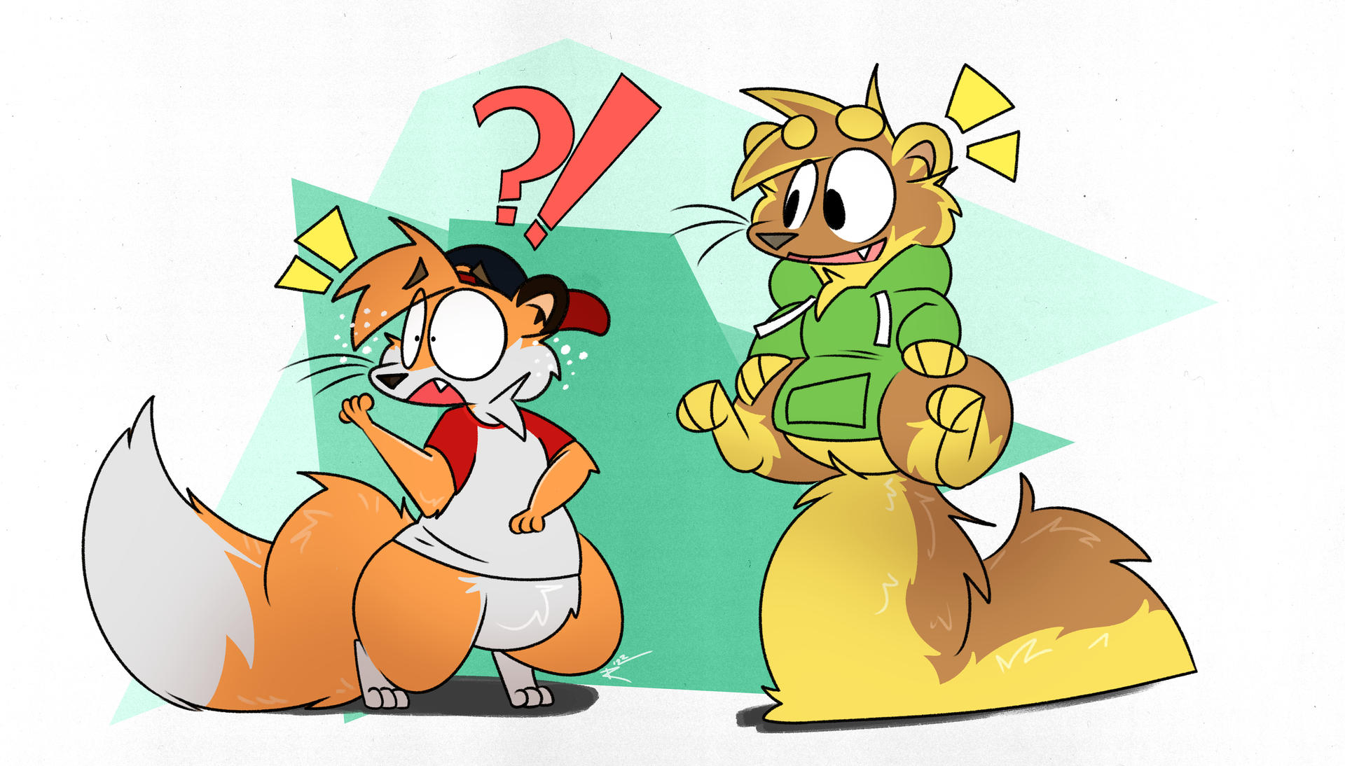 Unexpected Surprise! by ElWolferyote on DeviantArt