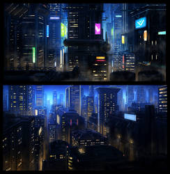 Futuristic city