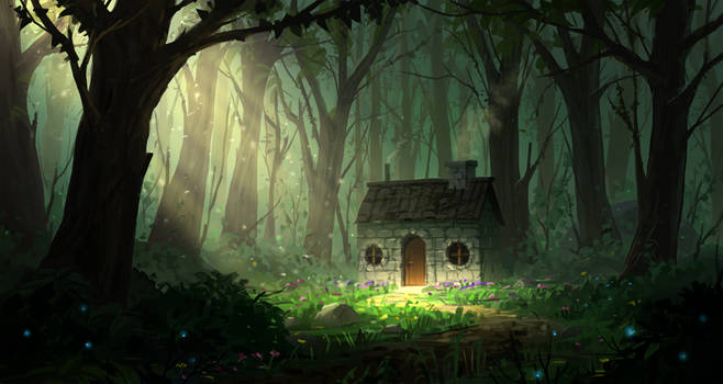 House in the woods