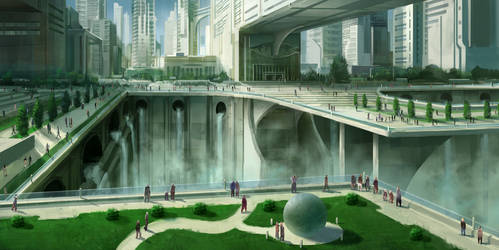 Futuristic city 2