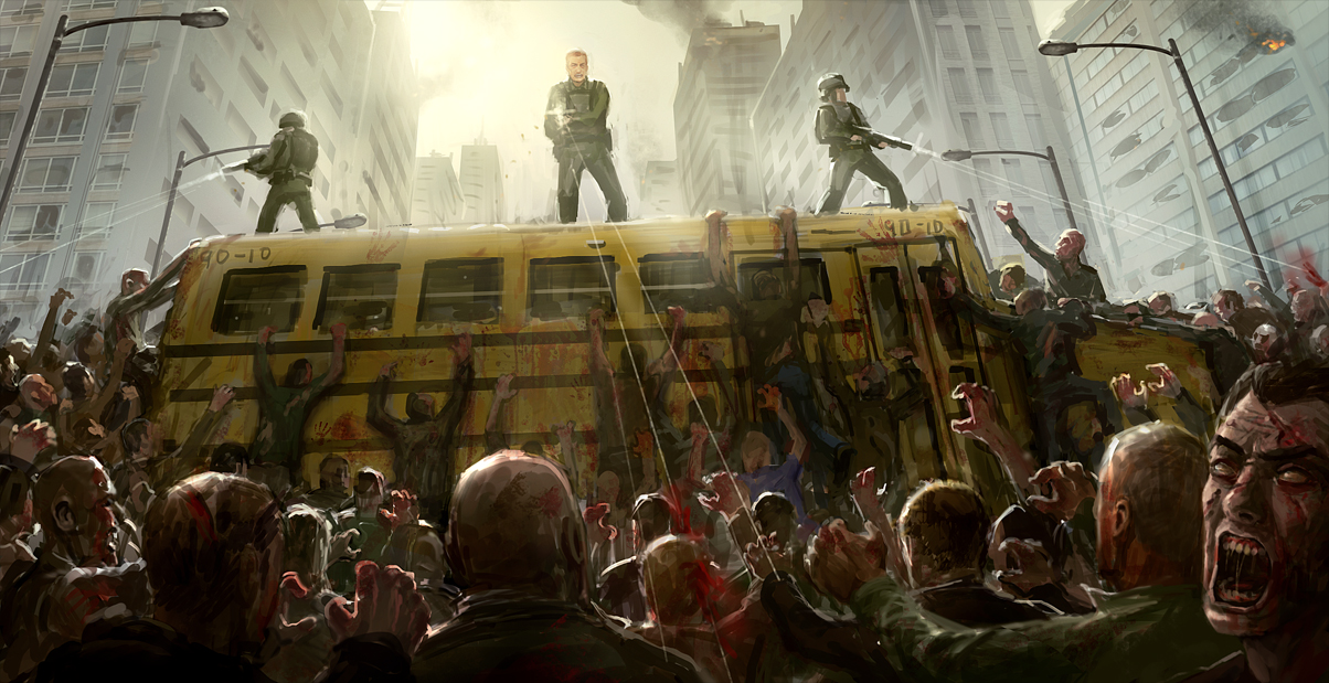 Zombie Horde by JoakimOlofsson