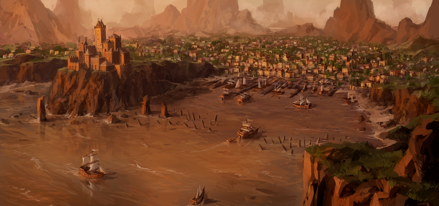 Harbor by JoakimOlofsson on DeviantArt